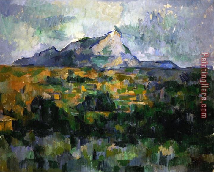 Paul Cezanne Mount Sainte Victoire 1906